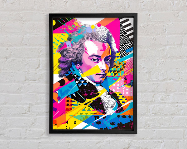 Pop Art Mozart Framed Print