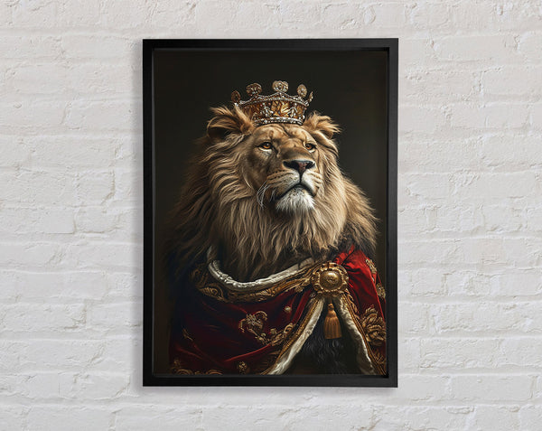 Pride Of The Lion King Framed Print