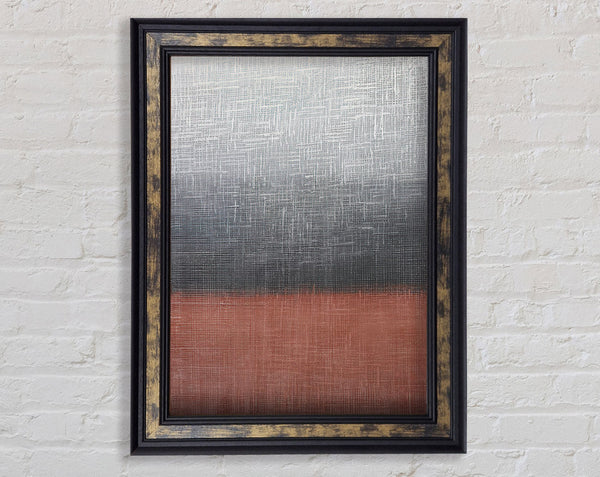 Roughness Framed Print