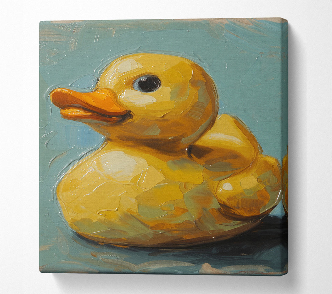  A Canvas Print of Rubber Duck Canvas Wall Art