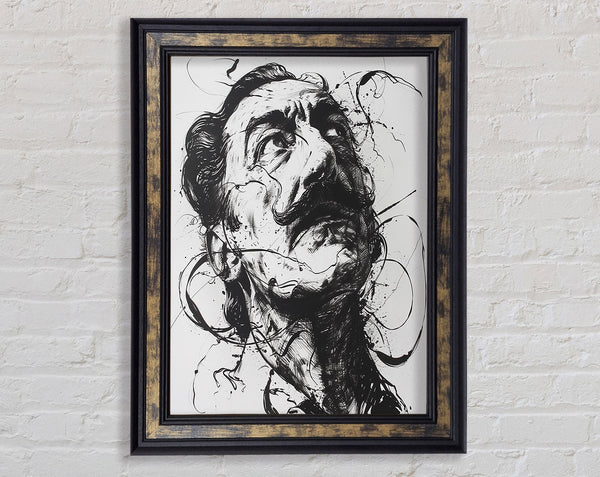 Salvado Dali Framed Print