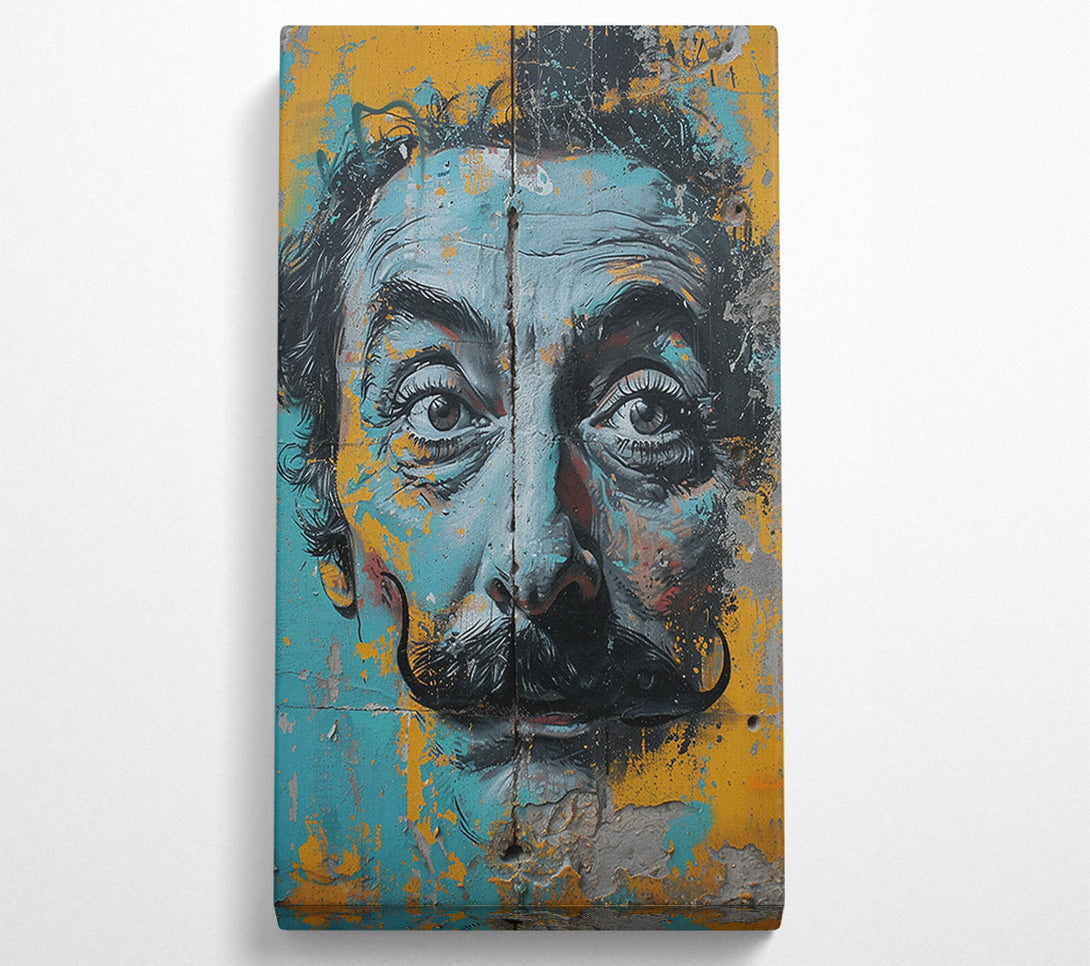  A Canvas Print of Salvidor Dali Graffiti Canvas Art