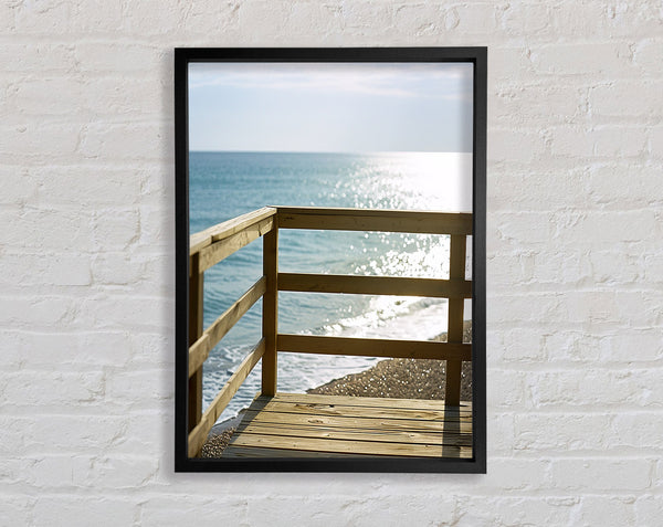 Sea View Point Framed Print