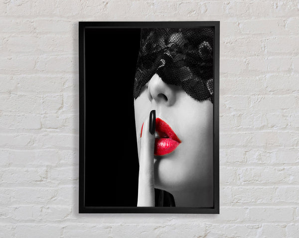 Shhh! Framed Print