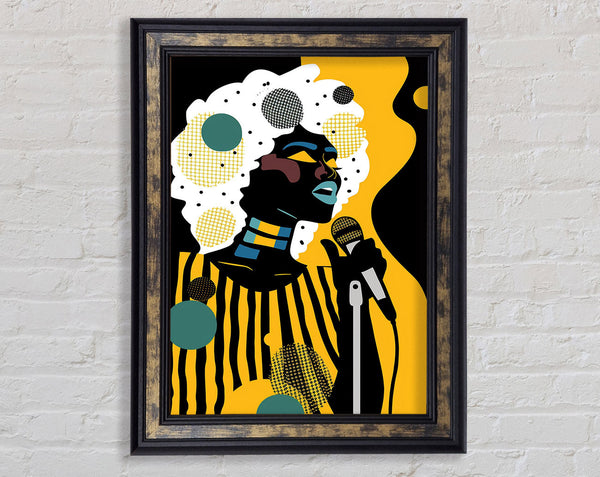 Soul Singer Framed Print