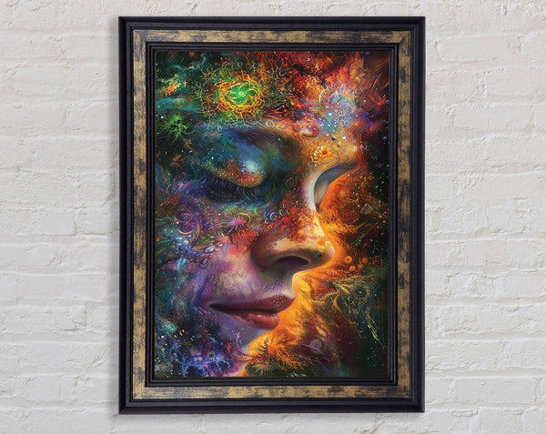 Space Fairy Framed Print