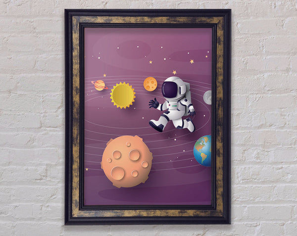 Spaceman (1) Framed Print