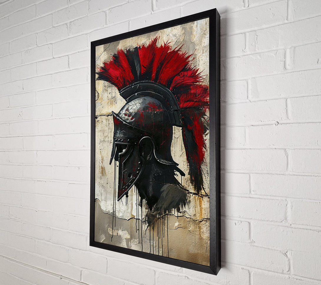  A Canvas Print of Spartan Warrior Canvas Wall Art