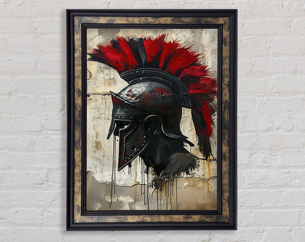 Spartan Warrior Framed Print