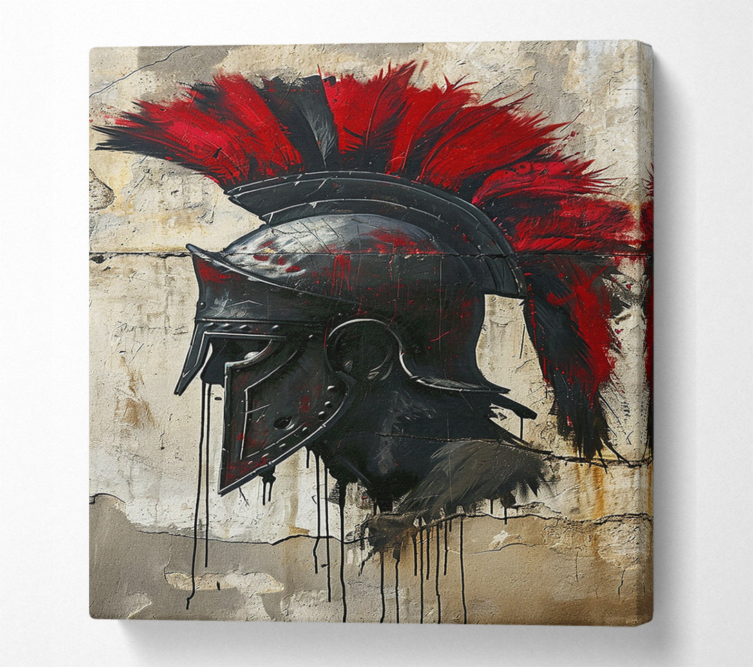  A Canvas Print of Spartan Warrior Canvas Wall Art