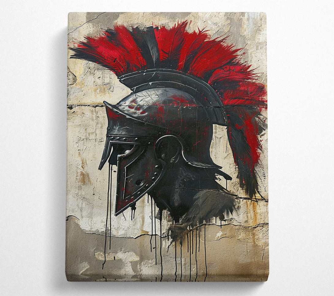  A Canvas Print of Spartan Warrior Canvas Wall Art