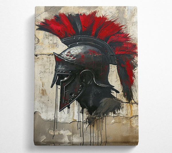  A Canvas Print of Spartan Warrior Canvas Wall Art
