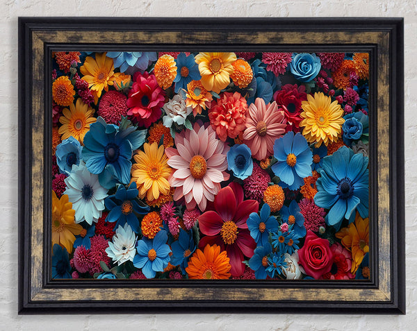 Spring Flowers Framed Print