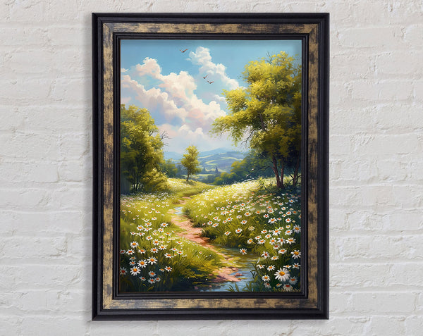 Spring Meadow Framed Print