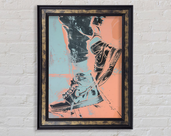 Street Fashion Framed Print