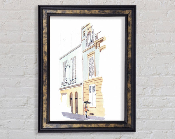 Streets Framed Print