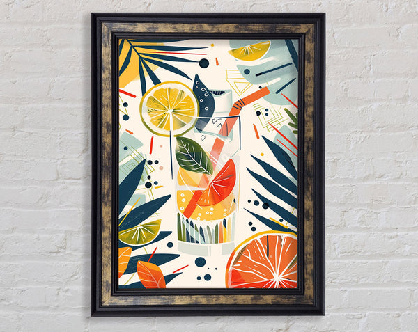 Summer Party Framed Print