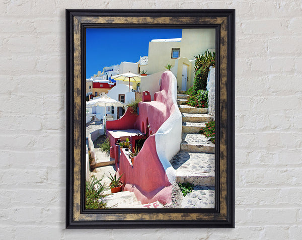 Sunny Steps Framed Print