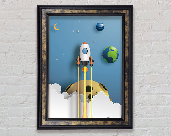 Take Off Framed Print