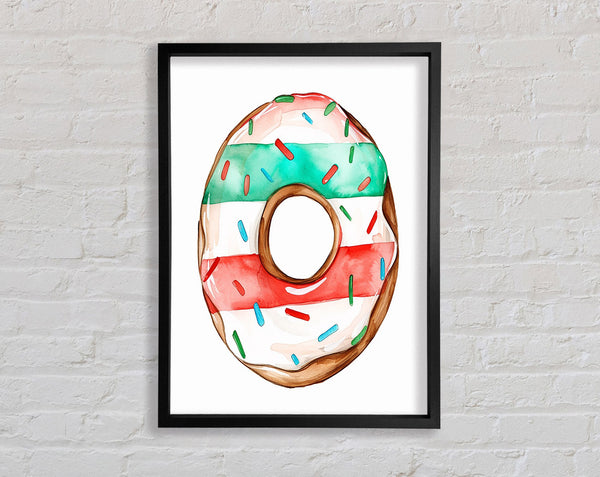 Tanzanian Donut Framed Print