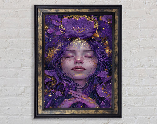The Dreaming Fairy Framed Print