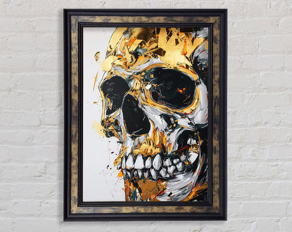 The Skull Framed Print