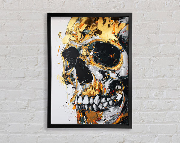 The Skull Framed Print