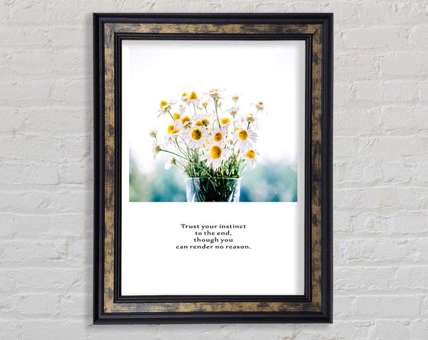 Trust Framed Print