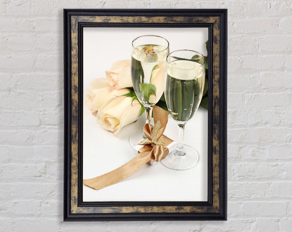 Tying The Knot Framed Print
