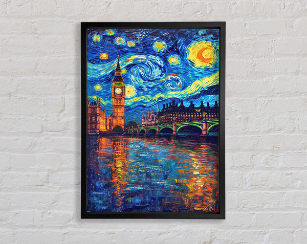 Van Gogh London Framed Print
