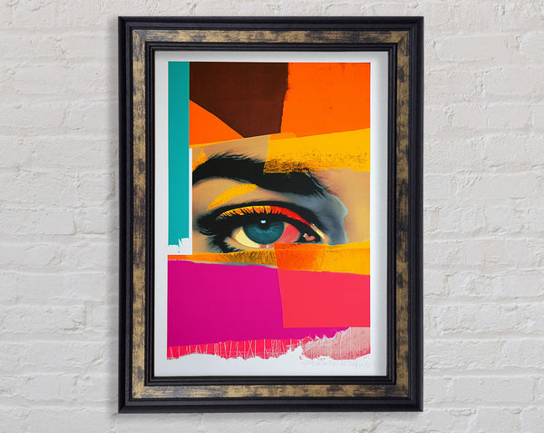 Watching You Framed Print