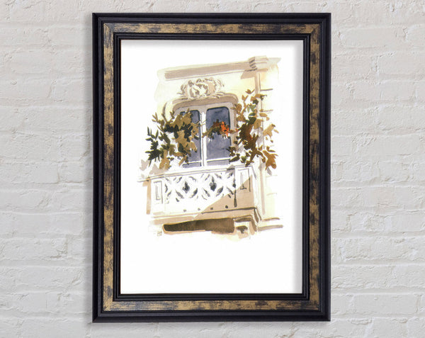 Watercolour Framed Print