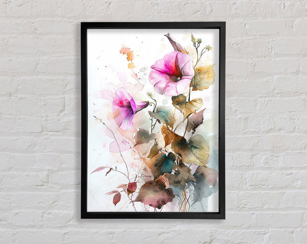 Watercolour Nature Framed Print
