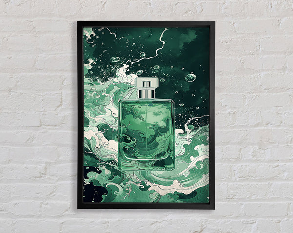 Waves Of Perfume Framed Print