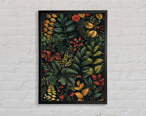 Wild Flower Paradise Framed Print