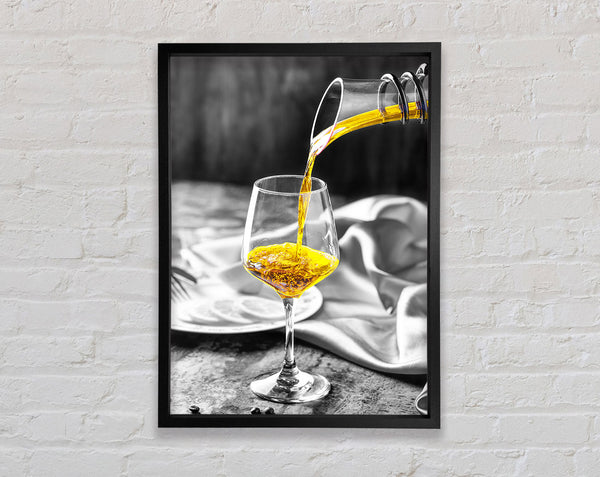 Wine Time Framed Print