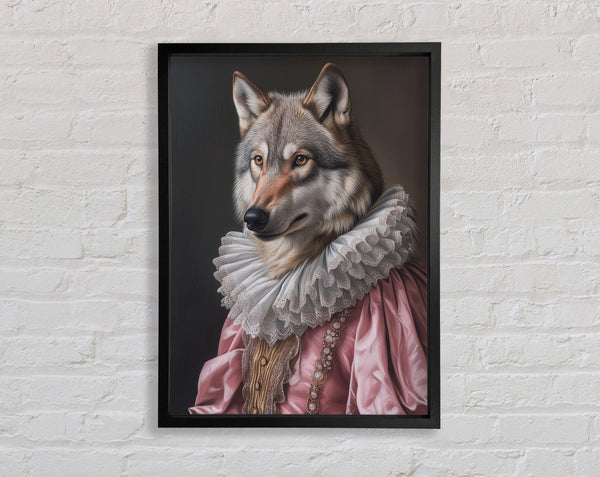 Wolf In Fine Clothes Framed Print