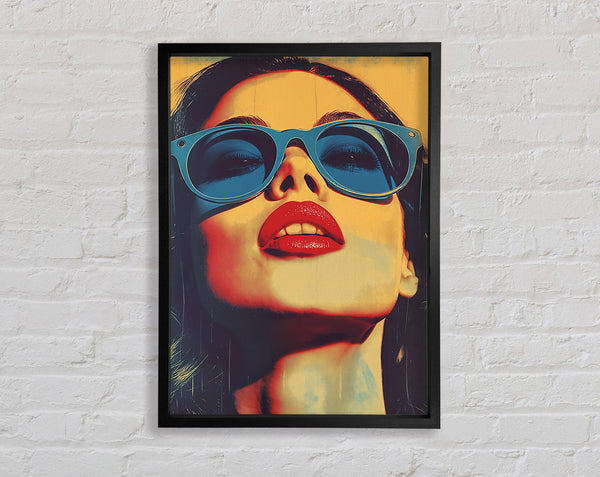 Woman Of Summer Framed Print