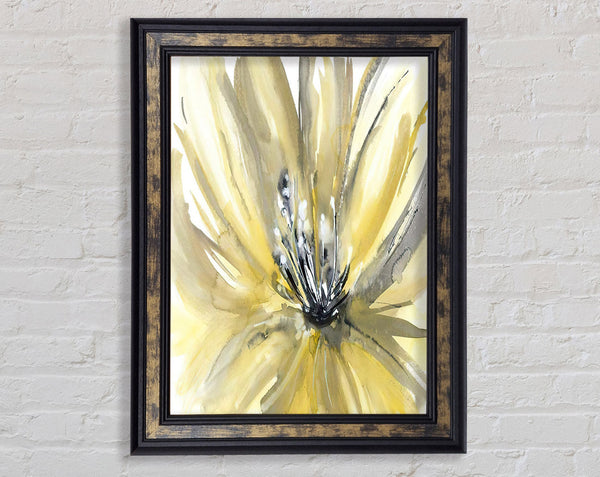 Yellow Flower Delight Framed Print