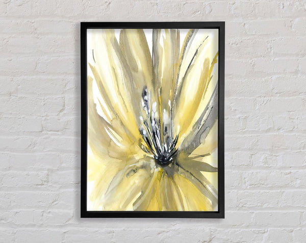 Yellow Flower Delight Framed Print