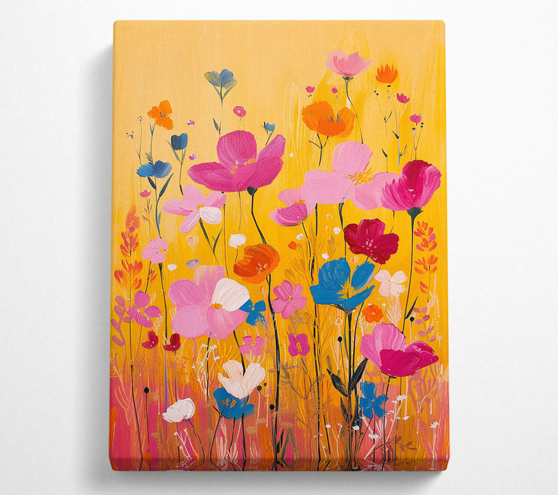  A Canvas Print of Field Of Joy Canvas Wall Art