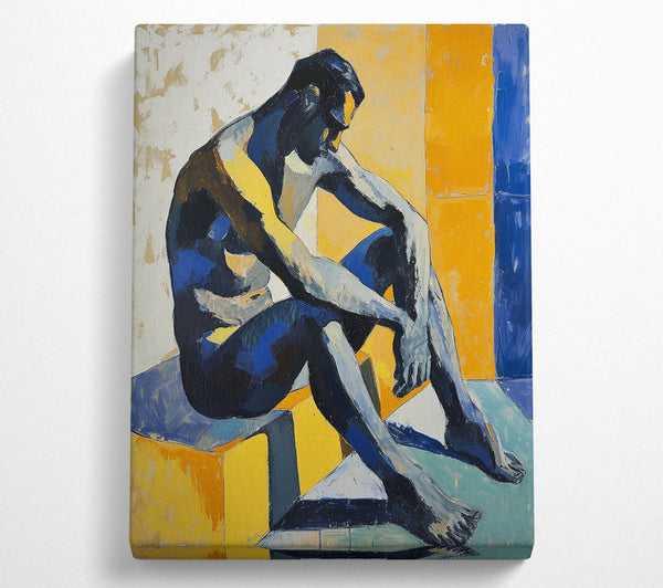  A Canvas Print of Blue Boy Canvas Wall Art