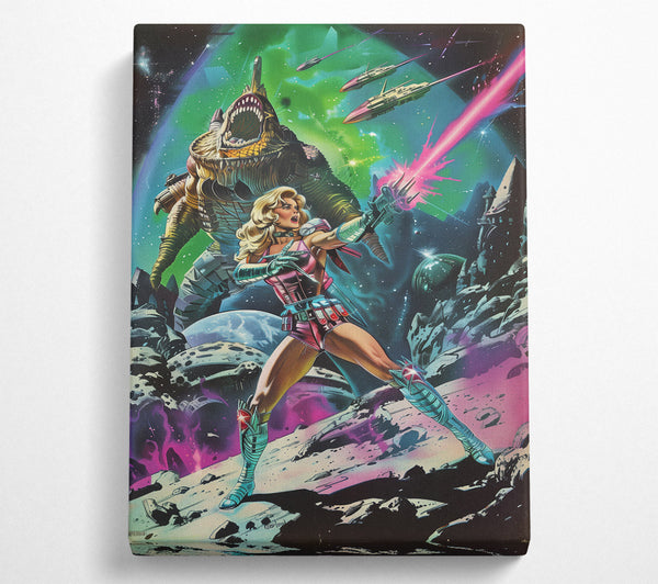  A Canvas Print of The Space Amazon Canvas Art