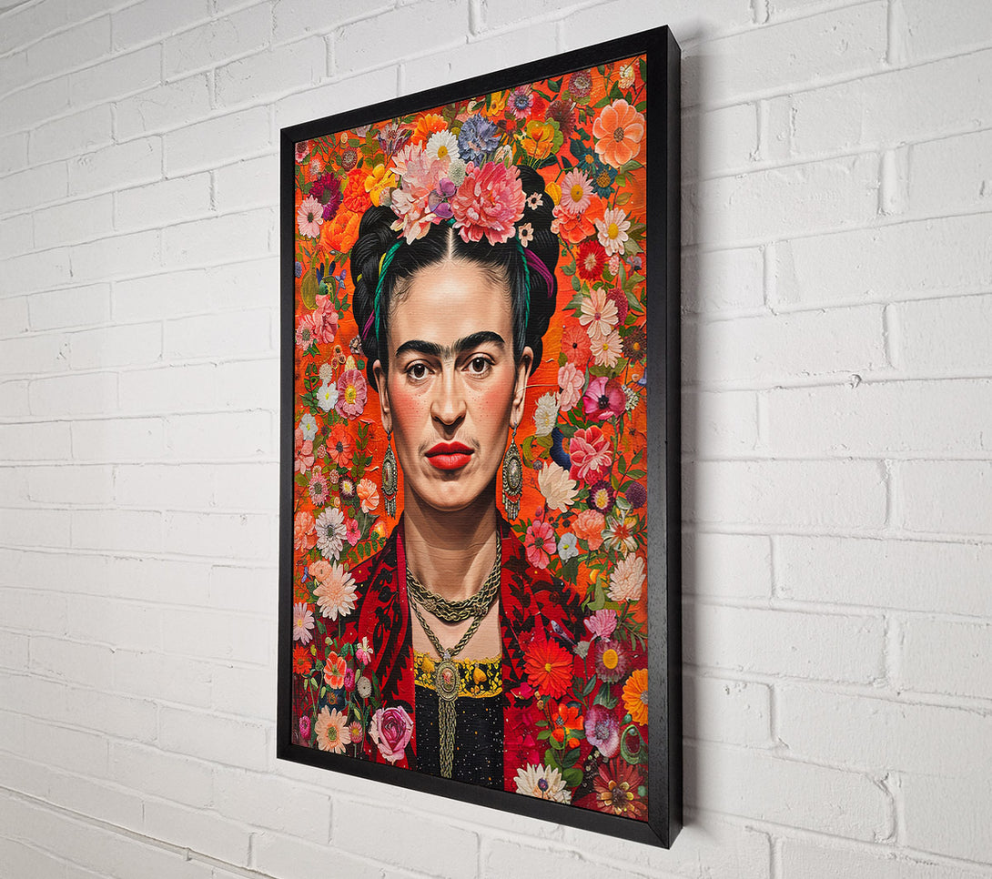  A Canvas Print of Frida'S Garden Canvas Wall Art