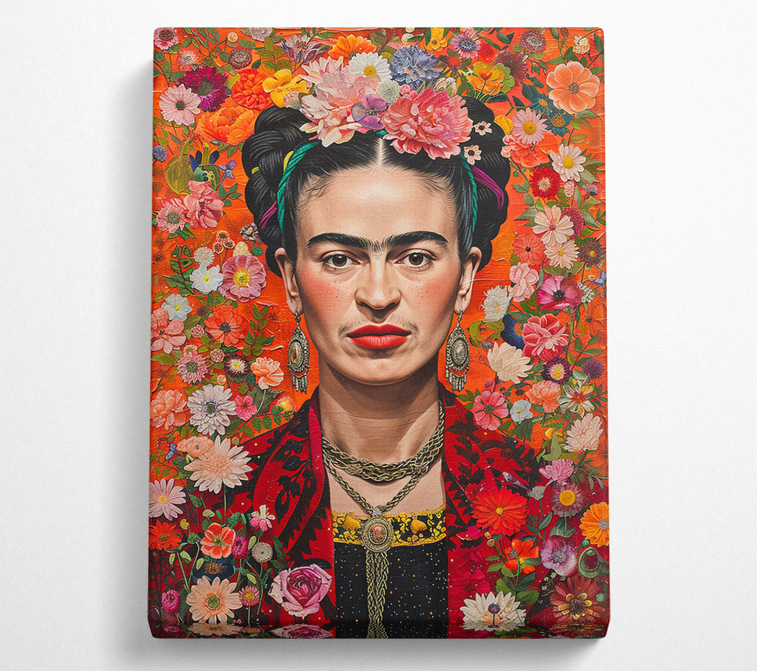  A Canvas Print of Frida'S Garden Canvas Wall Art
