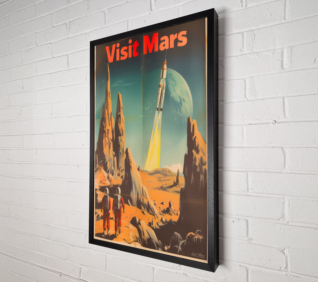  A Canvas Print of A New Frontier Canvas Wall Art