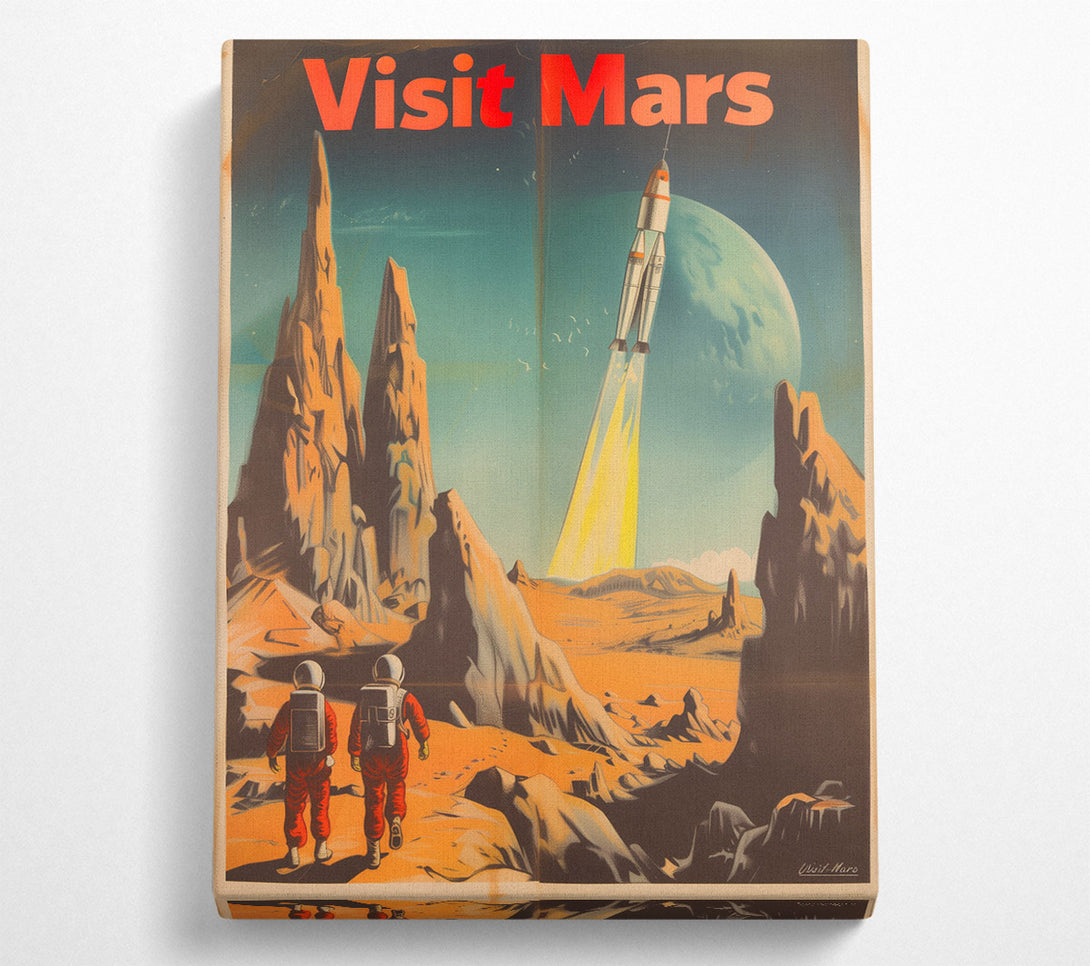  A Canvas Print of A New Frontier Canvas Wall Art