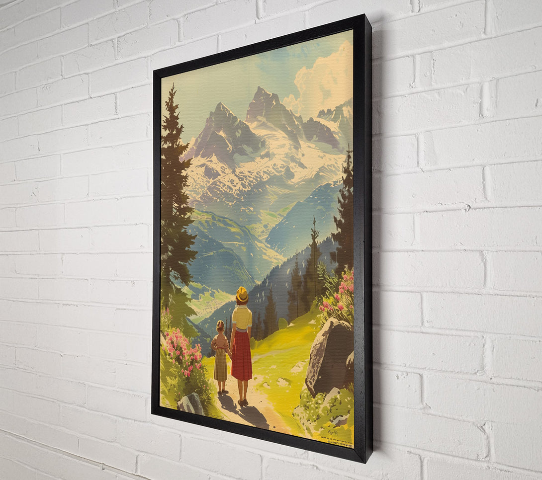  A Canvas Print of A Mother'S Love Canvas Print