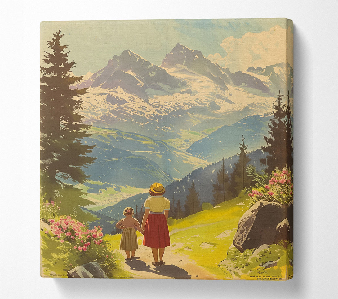  A Canvas Print of A Mother'S Love Canvas Print