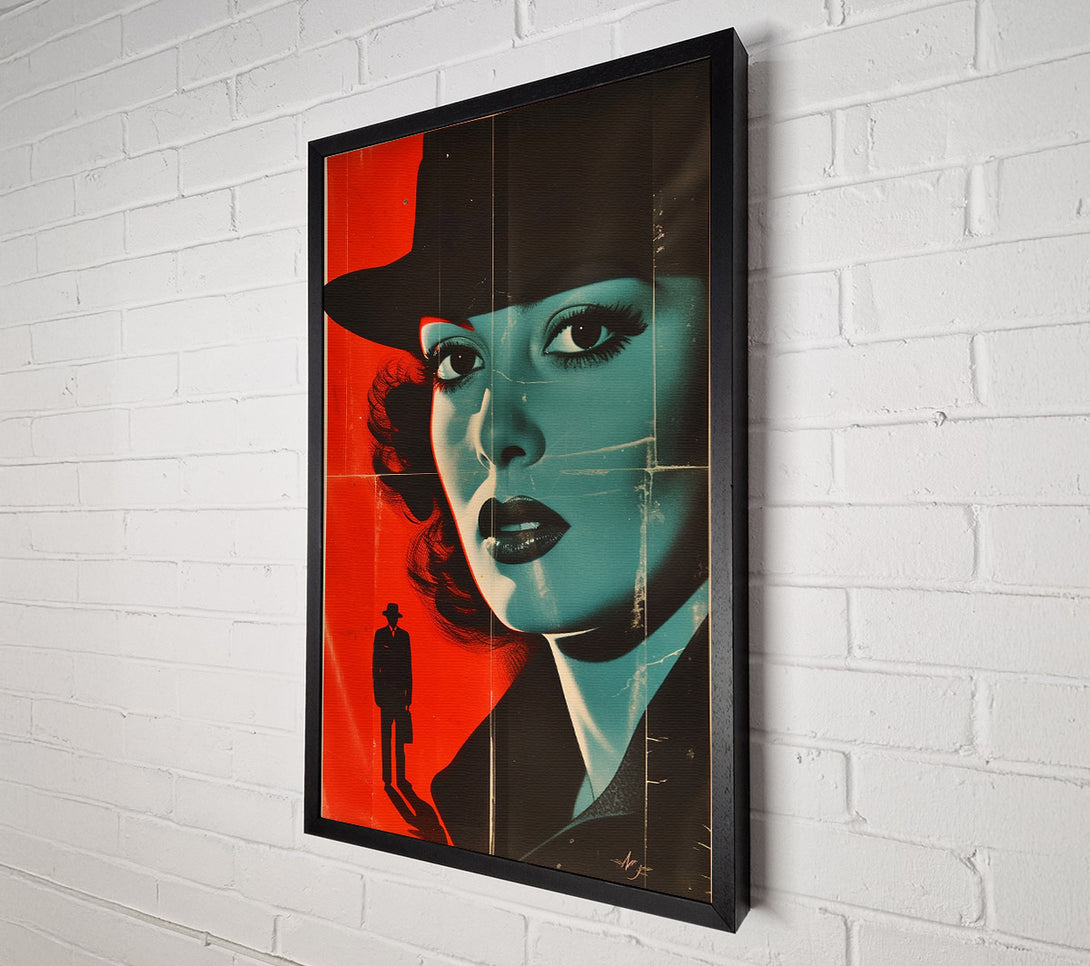  A Canvas Print of Femme Fatale Canvas Art